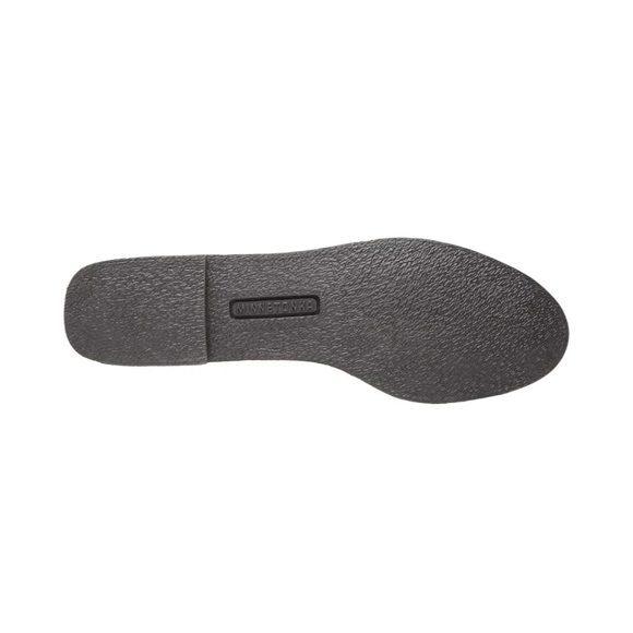 Minnetonka Three Layer Fringe Boots in Brown - Picture 3 of 16